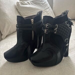 Rare! Sam Edelman Zoe harness boot Y2K, 2006